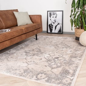 Teppich Vintage - Deep Tile Creme
