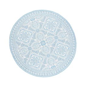 In- & Outdoor Teppich Rund - Summer Oriental Hellblau - product
