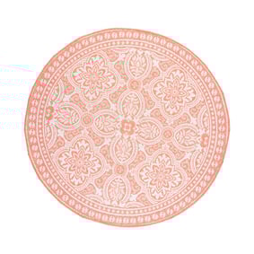 In- & Outdoor Teppich Rund - Summer Oriental Rosa - product