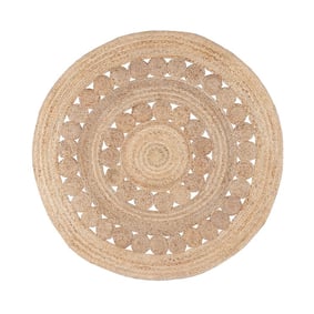 Jute Teppich Rund - Fair Sun Natur - product