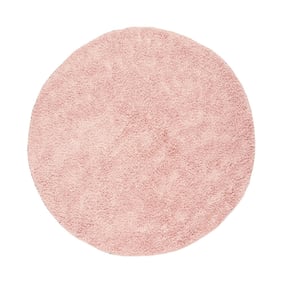 Teppich Hochflor Rund - Lofty Rosa - product