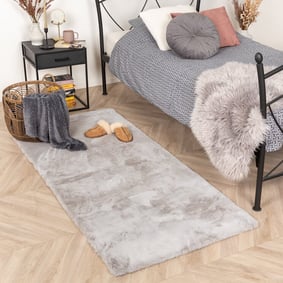 Hochflor Läufer - Comfy Supreme Grau