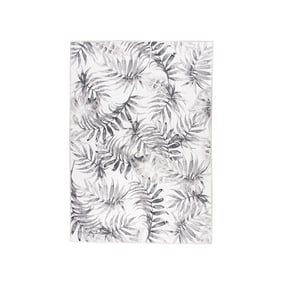 Boho Teppich - Palmier Blätter Grau - product