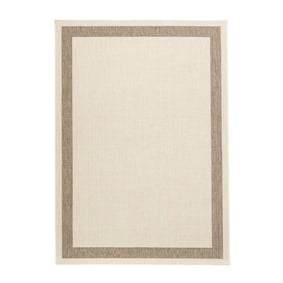 In- & Outdoor Jute Teppich - Nomad Edge Creme - product