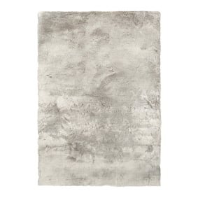 Hochflor Teppich - Flare Hellgrau - product