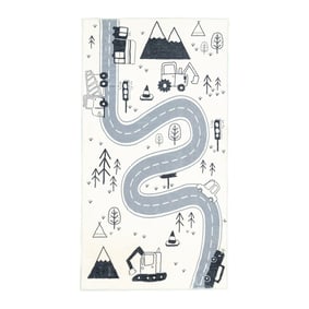 Spielteppich Auto - Dex Road Schwarz - product