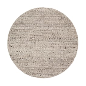 Wollteppich Rund - Feline Braun Meliert - product