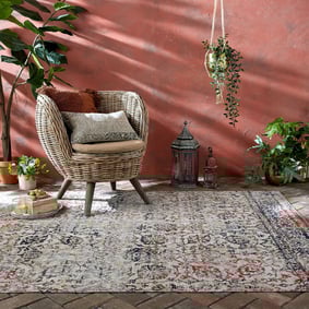 Outdoor Teppich Vintage - Mino Helena Bunt