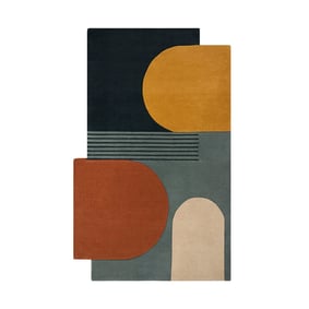 Abstrakt Teppich - Stracto Lozenge Bunt - product