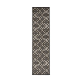Balkon Teppich - Floreno Milan Anthrazit Beige - product