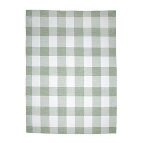 In- & Outdoor Teppich - Ranch Checkerboard Grün - product