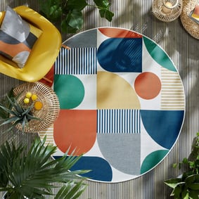 In - & Outdoorteppich - Dunto Geo Fusion
