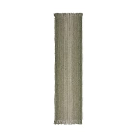 Jute Läufer - Motto Ombre Grün  - product