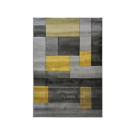 Moderner Teppich - Hando Cosmos Ockergelb - product