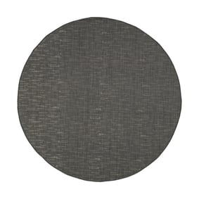 In- & Outdoor Teppich Rund - Malta Melange Schwarz - product