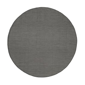 In- & Outdoor Teppich Rund - Malta Arrow Schwarz - product