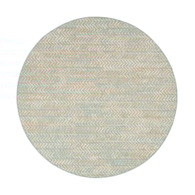 In- & Outdoor Teppich Rund - Playa Aztec Grün - product