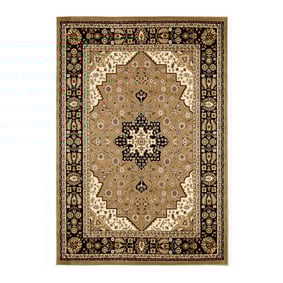 Perserteppich - Rezah Medaillon Beige Cognac - product