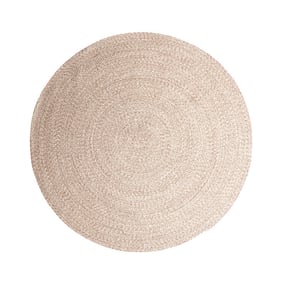 In- & Outdoor Jute Teppich Rund - Bali Beige - product
