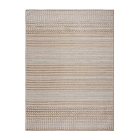 Waschbarer Teppich - Elto Stipe Beige - product