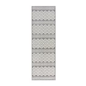 Waschbarer Läufer - Galeo Jhansi Grau  - product