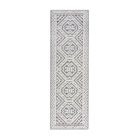 Waschbarer Läufer - Galeo Jaipur Grau  - product