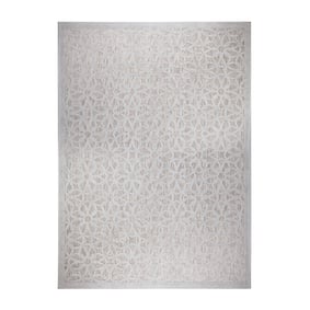 In- & Outdoor Teppich - Piatto Argento Grau Weiß - product