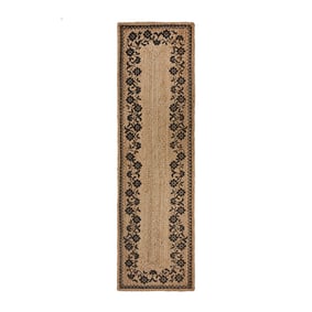 Jute Läufer - Marino Floral Beige - product
