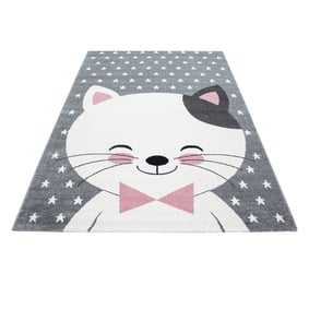 Kinderzimmerteppich - Anna Katze Rosa - product
