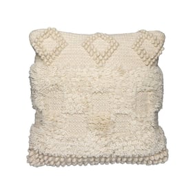 Boho Kissen Quadratisch - Basai 125 Creme - product