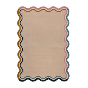 Wollteppich Organisch - Leo Beige Bunt - product