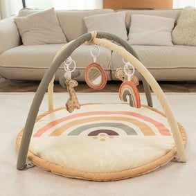 Babygym Spielmatte - Jungle Regenbogen Bunt - product