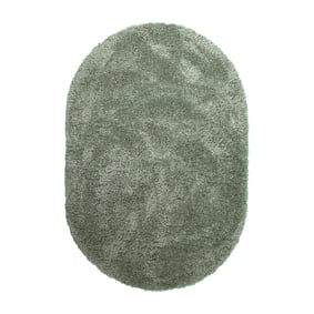 Shaggy Teppich Oval - Blaze Grün - product