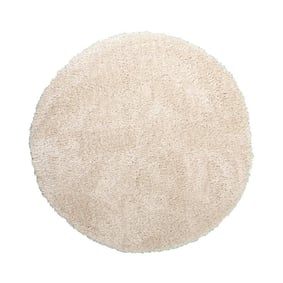 Shaggy Teppich Rund - Blaze Beige - product