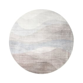 Moderner Teppich Rund - Field Taupe - product