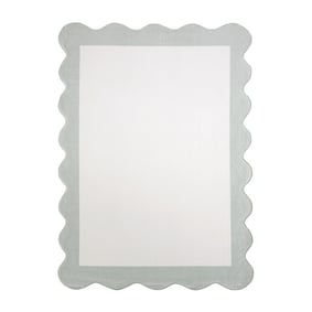 Teppich Kinderzimmer - Cloudy Border Minze - product