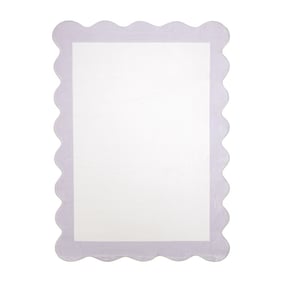 Teppich Kinderzimmer - Cloudy Border Lila - product