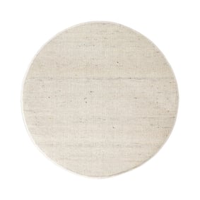 Wollteppich Rund - Dala Creme Meliert - product