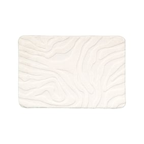 Badteppich - Cassie Zebra Weiß - product