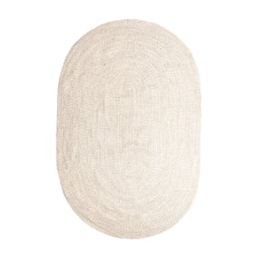 In- & Outdoor Jute Teppich Oval - Bali Beige - product