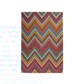 Teppich Wohnzimmer - Patty ZigZag 225 Bunt - product