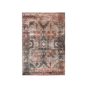 Orientteppich - Sarah Medaillon 200 Rot Schwarz  - product