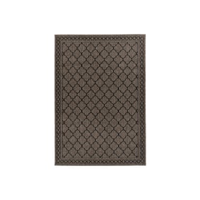 In- & Outdoor Teppich - Swash Diamonds 300 Grau Braun - product