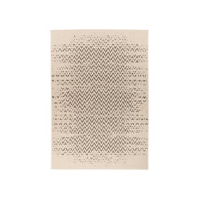 In- & Outdoor Teppich - Swash ZigZag 600 Creme Braun - product