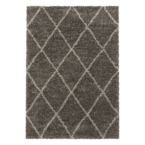 Berberteppich - Agadir Lines Taupe Creme - product