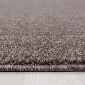 Kurzflor Teppich Rund - Asa Dunkelgrau  - product