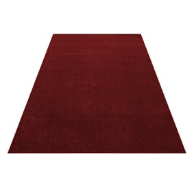 Kurzflor Teppich - Asa Rot  - product