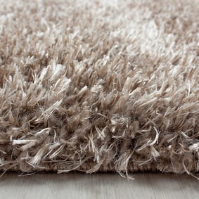 Hochflor Teppich Rund - Blushy Taupe - product