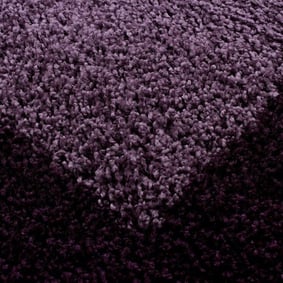 Hochflor Läufer - Edge Lila - product