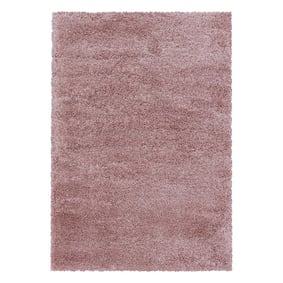 Hochflor Teppich - Fuzzy Rosa - product